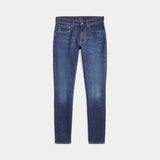 LAUREN RALPH LAUREN Jeans skinny a vita media Blu