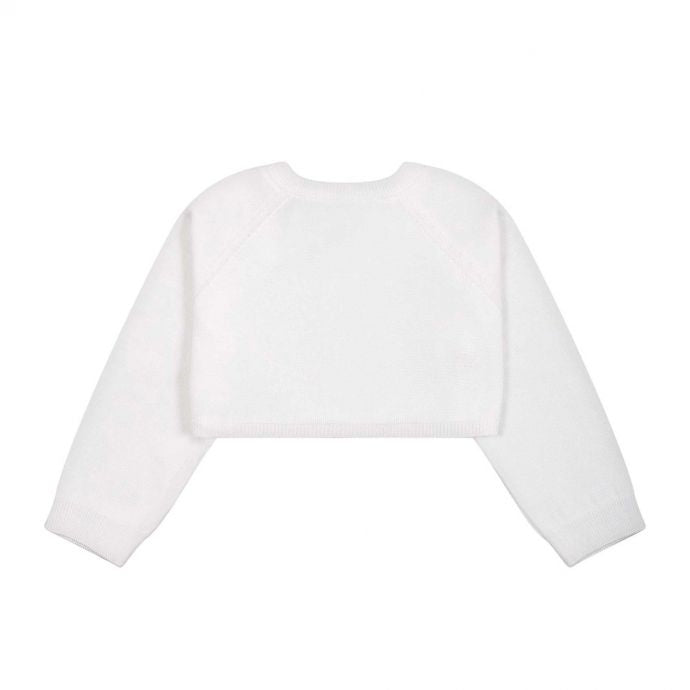 cardigan con scritta strass SS9000 X0018 100 SIMONETTA 