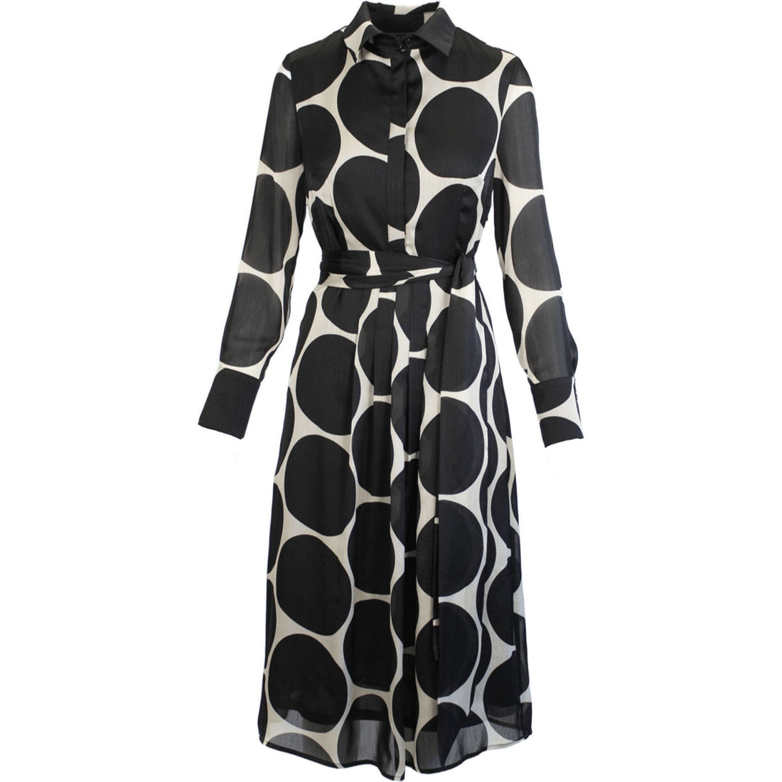 abito dots mini dress A26FD057 BLACK ANONYME 