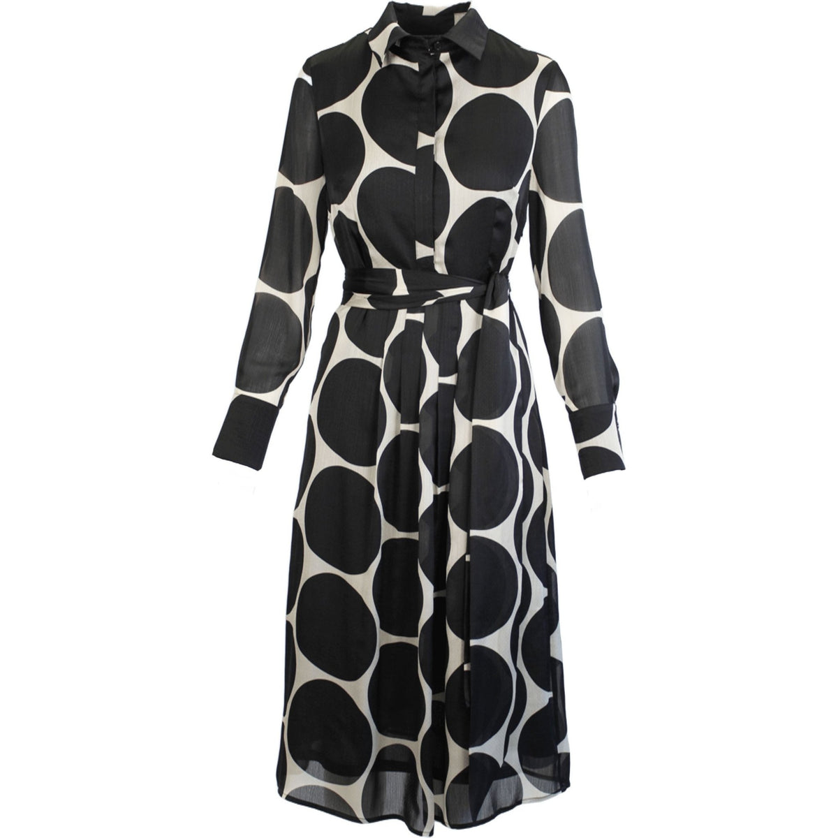 abito dots mini dress A26FD057 BLACK ANONYME 