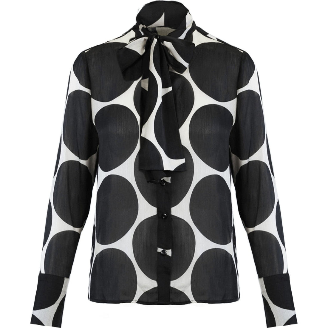 camicia con stampa A46FB059 BLACK ANONYME 