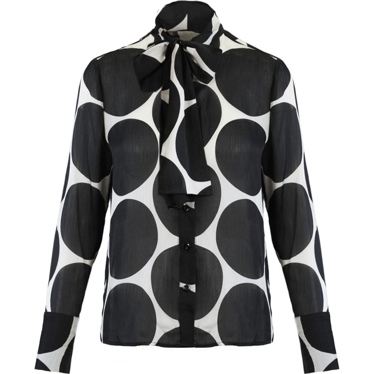 camicia con stampa A46FB059 BLACK ANONYME 