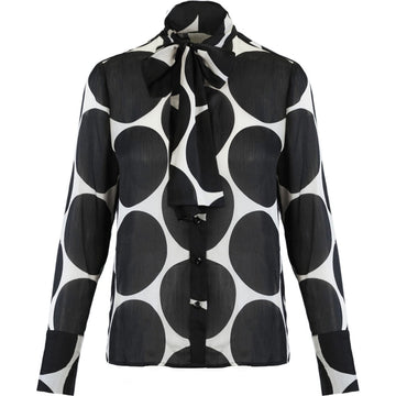 camicia con stampa A46FB059 BLACK ANONYME 