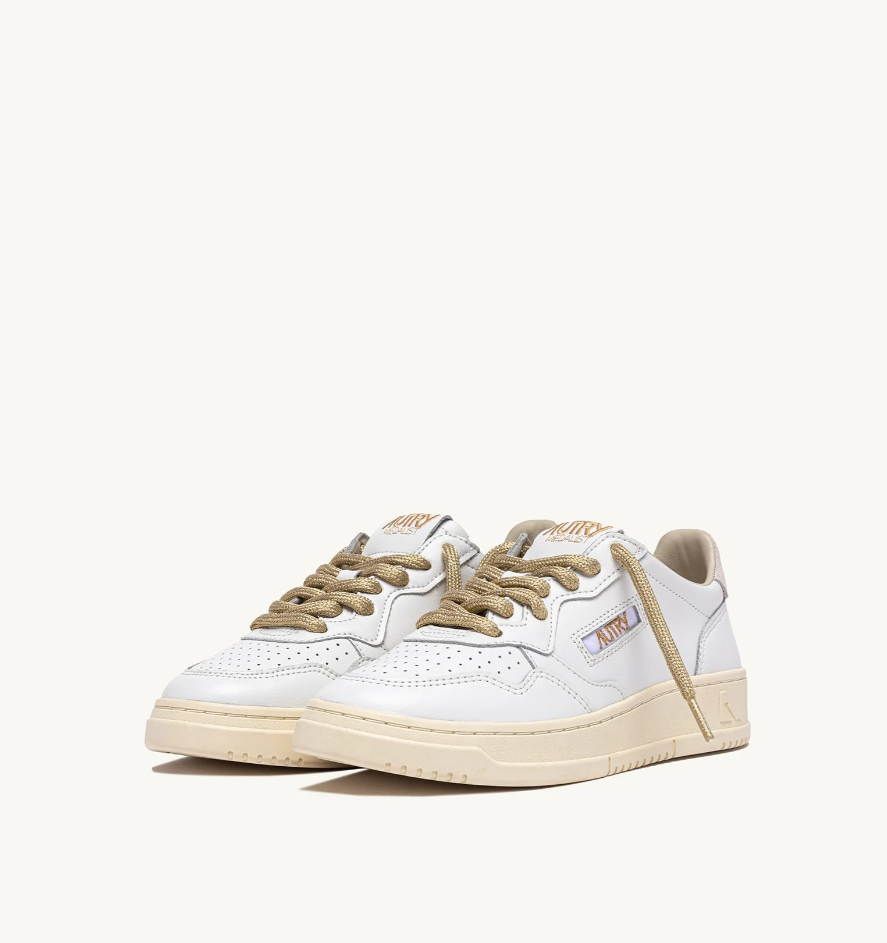 sneakers medalist lurex AULWSW01 WHITE/WHITE AUTRY 