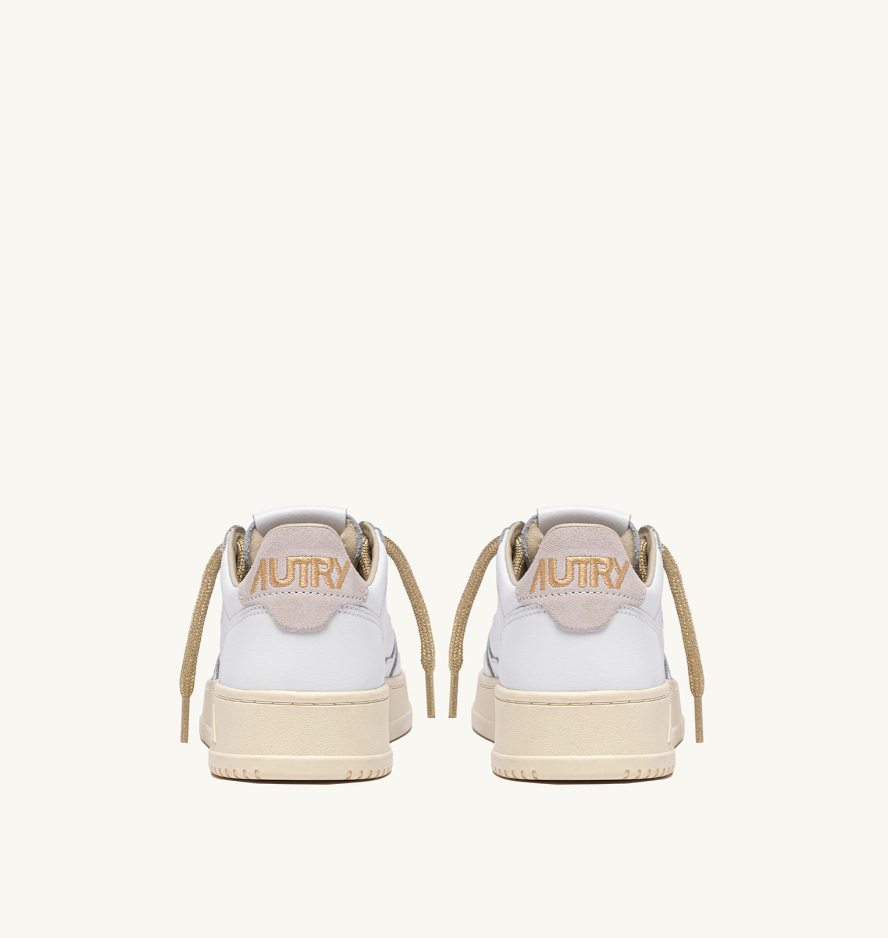 sneakers medalist lurex AULWSW01 WHITE/WHITE AUTRY 