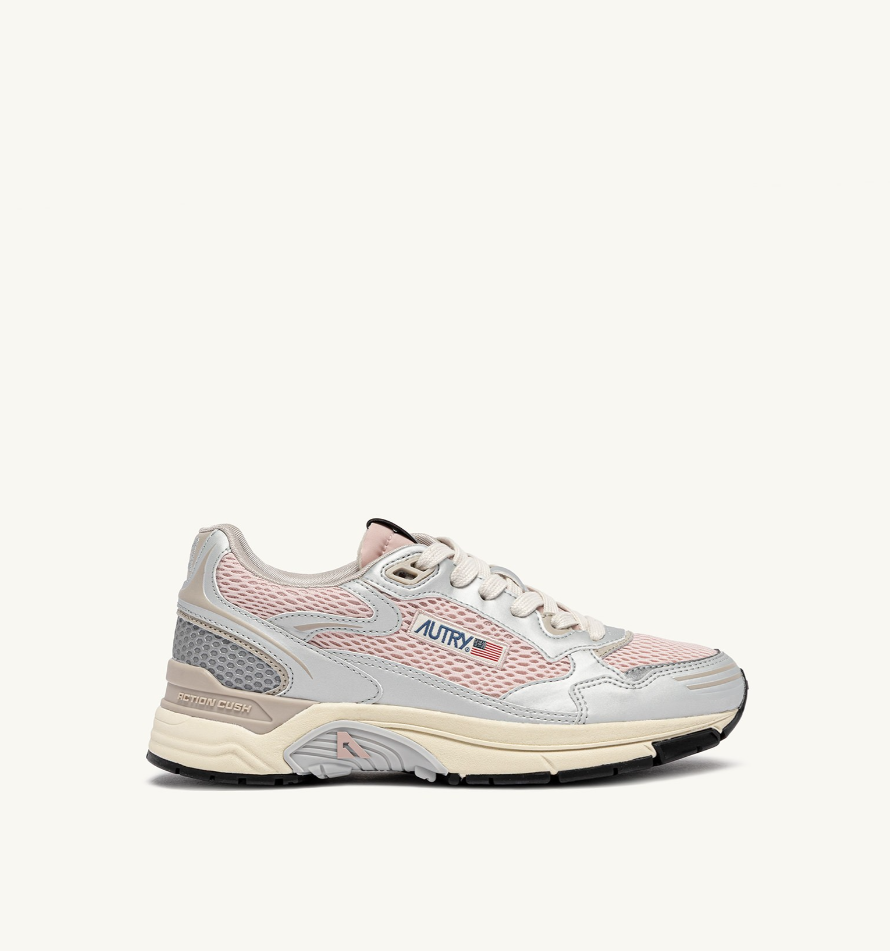 sneakers hyperway in pelle sintetica HYLWMV18 SILVER/FEA GRAY AUTRY 