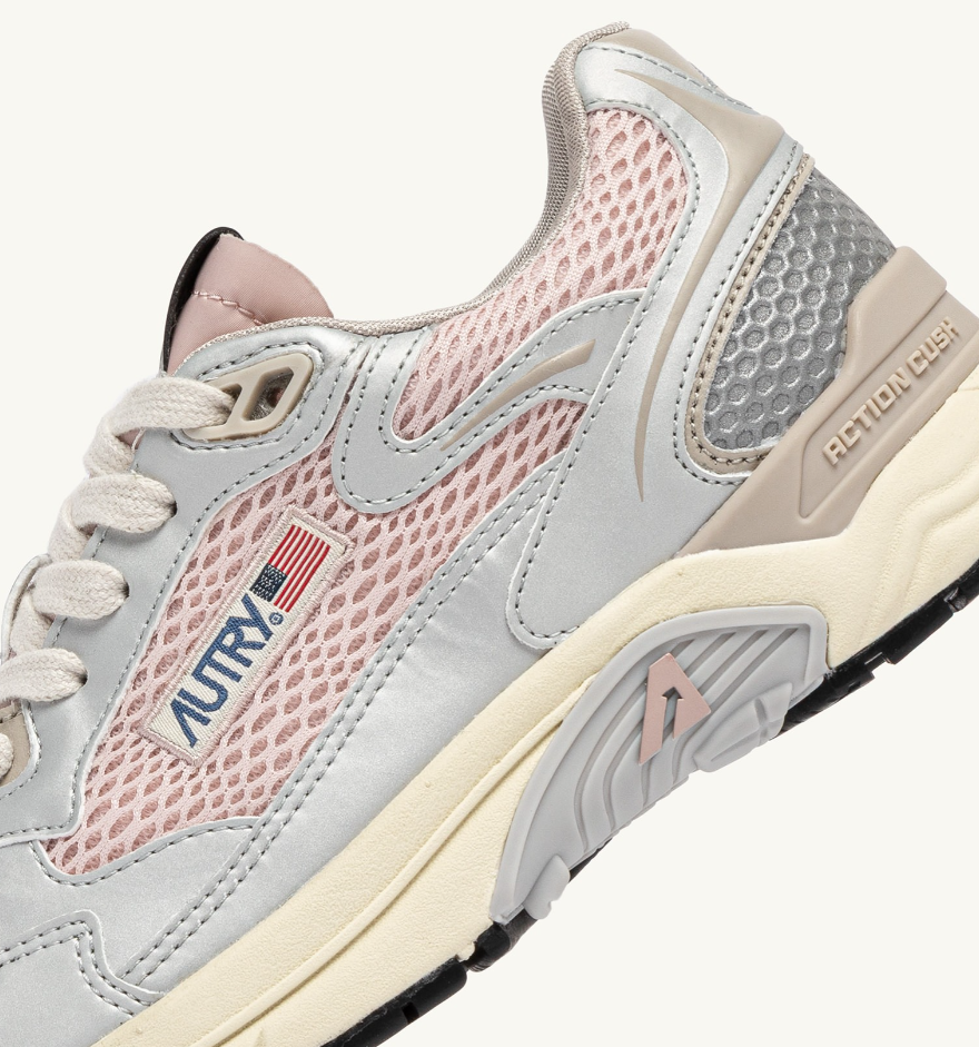 sneakers hyperway in pelle sintetica HYLWMV18 SILVER/FEA GRAY AUTRY 