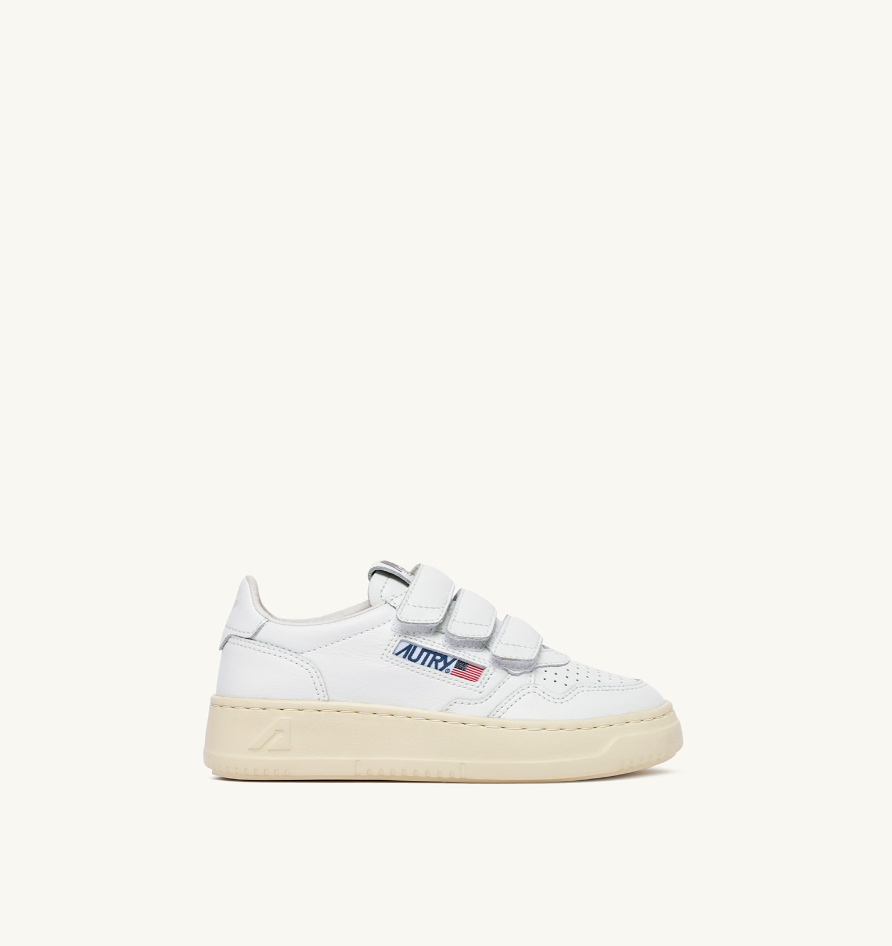 sneakers medalist kidstripes low KILKFF03 WHITE AUTRY 