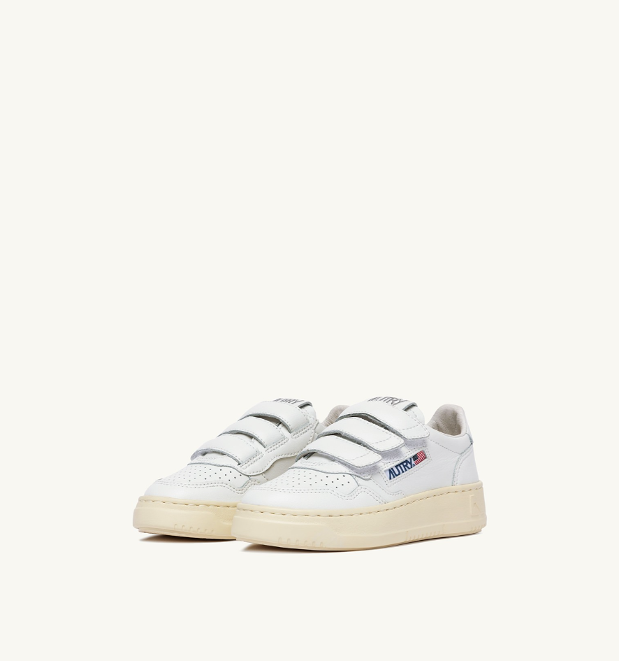 sneakers medalist kidstripes low KILKFF03 WHITE AUTRY 