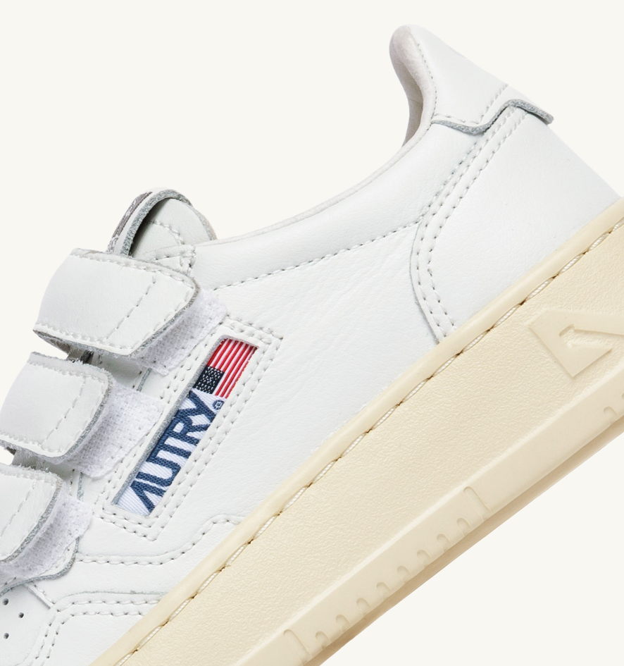 sneakers medalist kidstripes low KILKFF03 WHITE AUTRY 