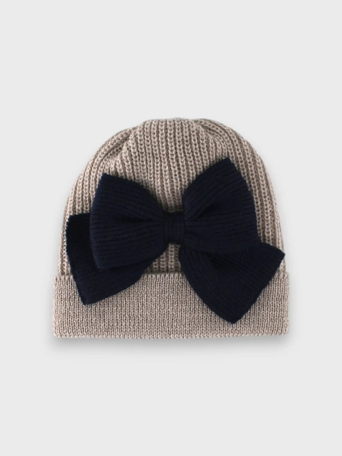 cappellino con maxi fiocco 640 CORDA-BLU BABY LORD 