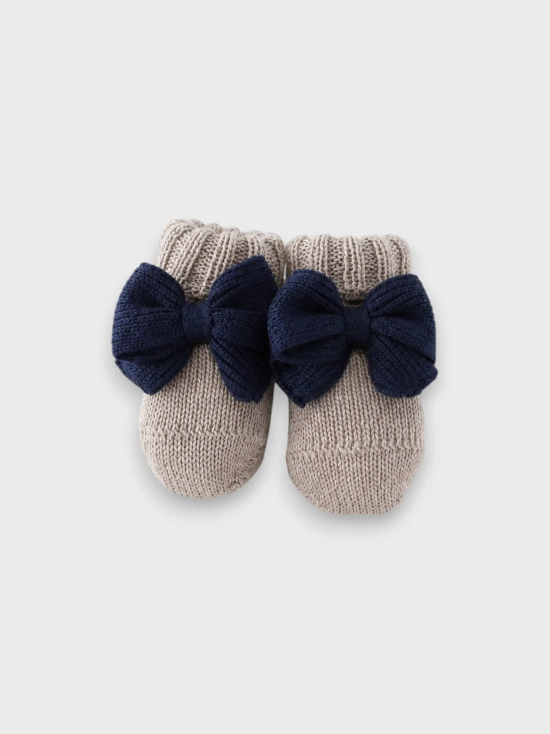 scarpina neonato in lana 707 CORDA-BLU BABY LORD 