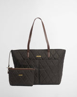 BARBOUR borsa tote trapuntata Oliva