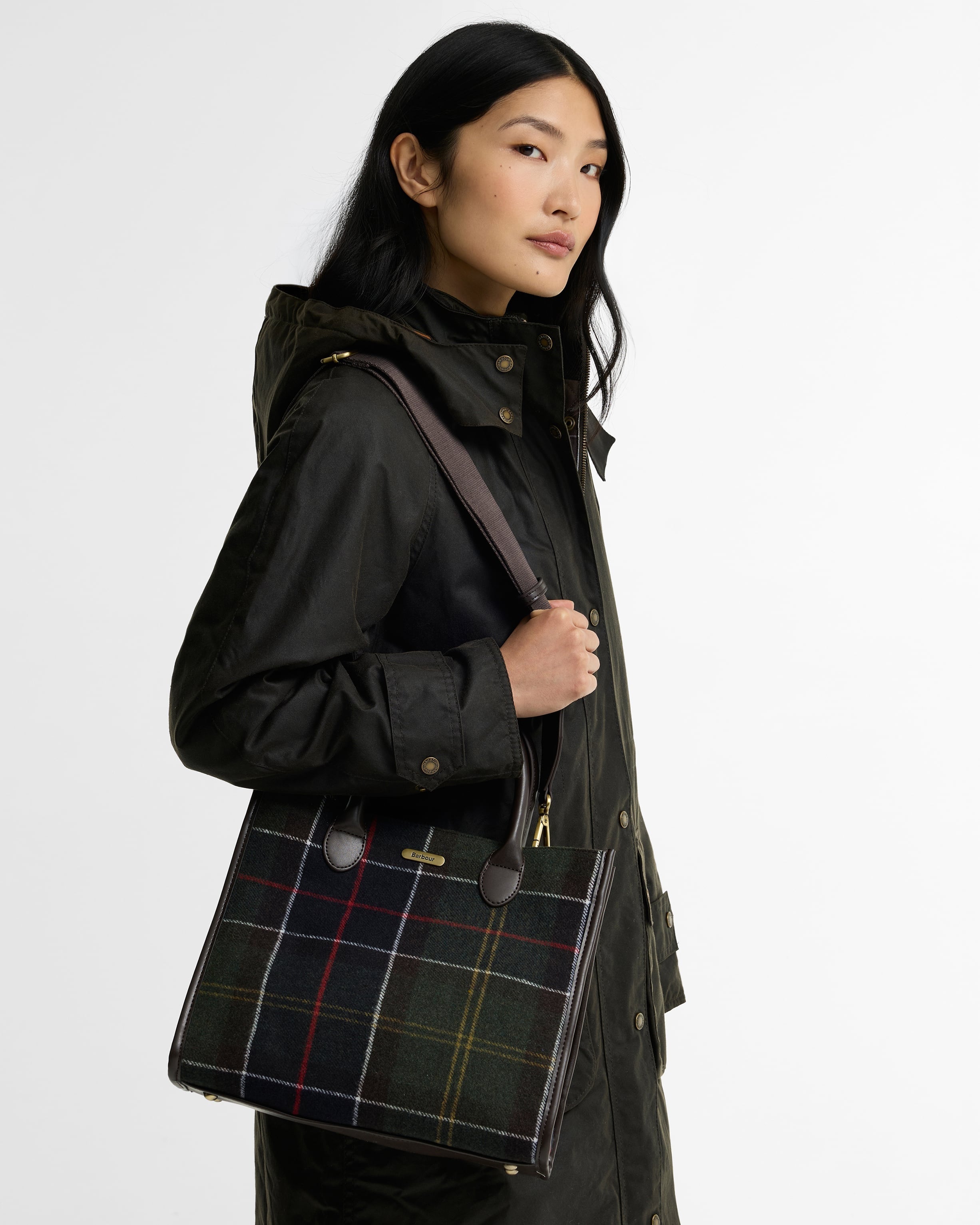 borsa tote barrhill in tartan LBA0423 LBA OL91 BARBOUR 