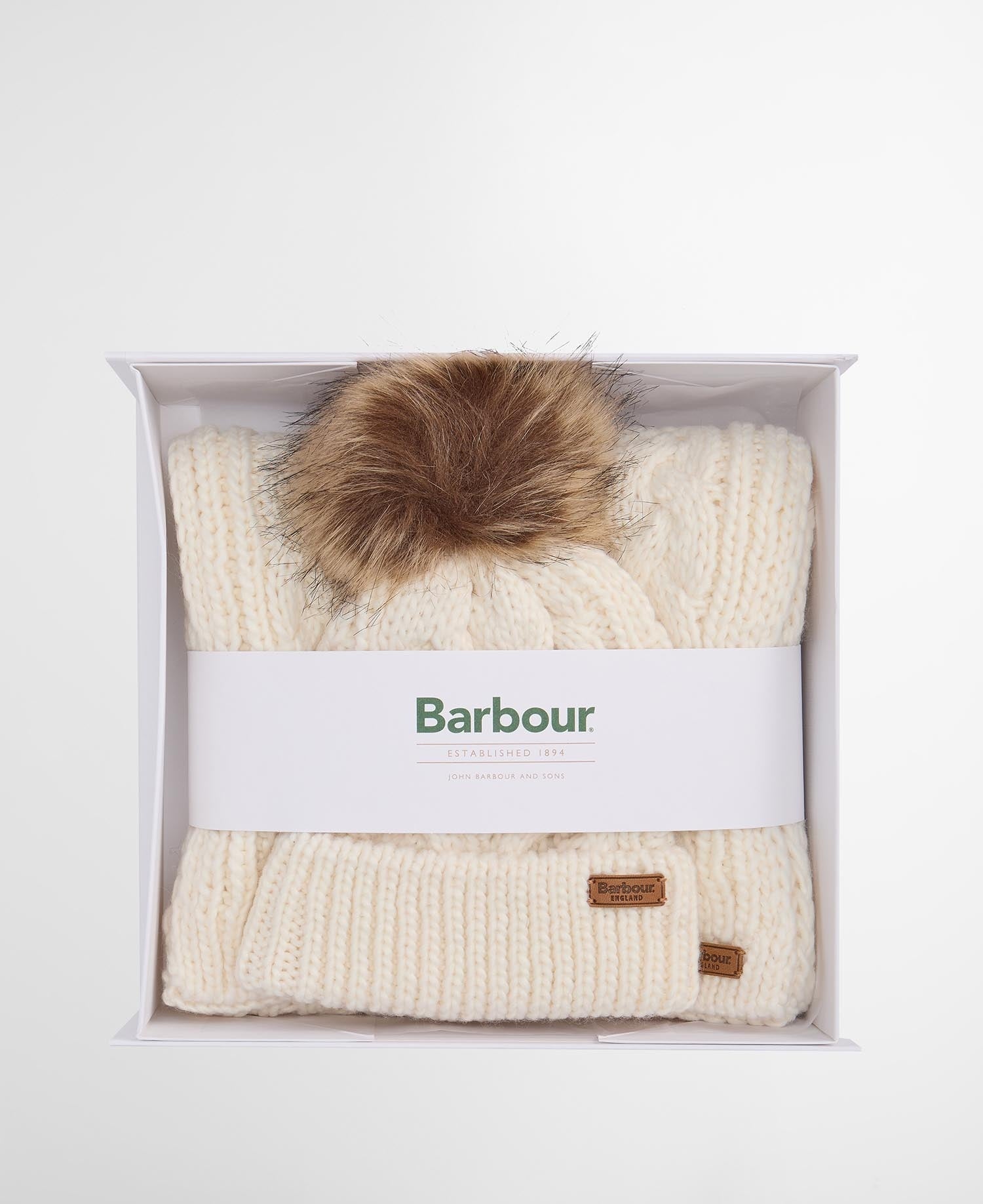 set berretto e sciarpa LGS0025 LGS CR11 BARBOUR 