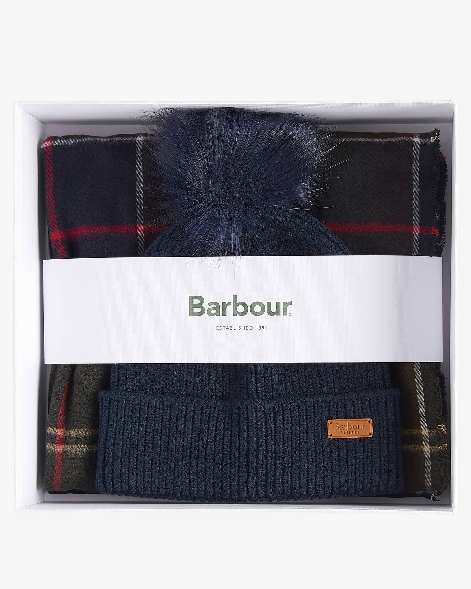 Set regalo Berretto Dover & Sciarpa Hailes LGS0054 LGS TN11 BARBOUR 
