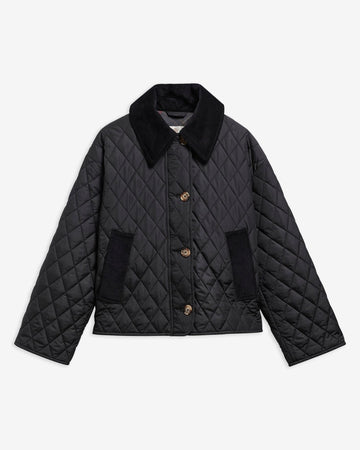 giacca trapuntata moira LQU1940 LQU BK11 BARBOUR 