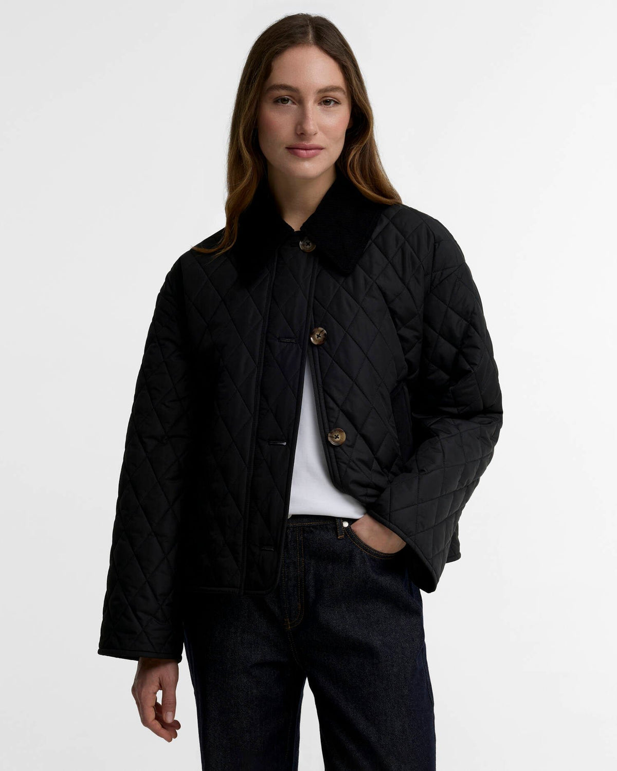 giacca trapuntata moira LQU1940 LQU BK11 BARBOUR 