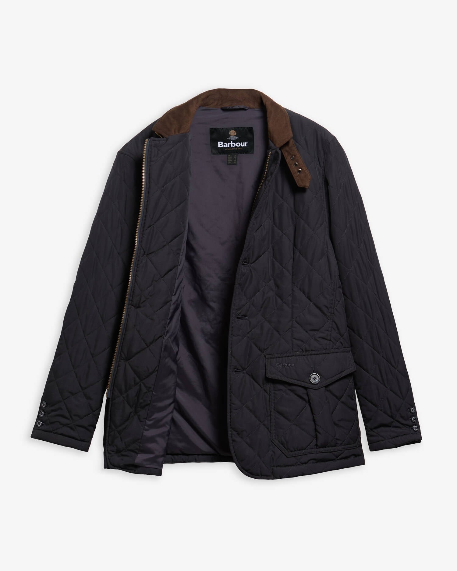 giacca trapuntata lutz LUTZ MQU0508 MQU NY71 BARBOUR 