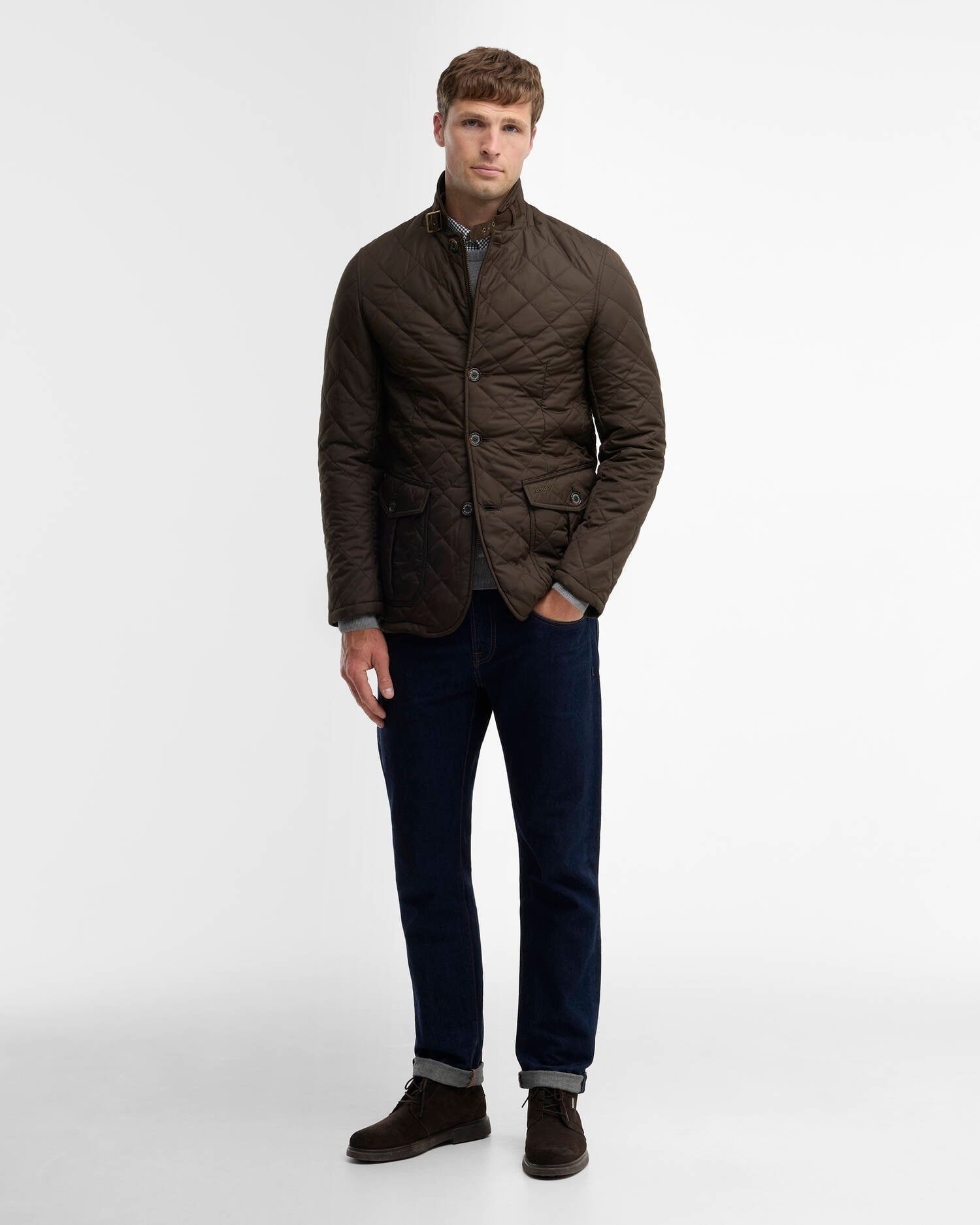giacca trapuntata lutz LUTZ MQU0508 MQU OL51 BARBOUR 
