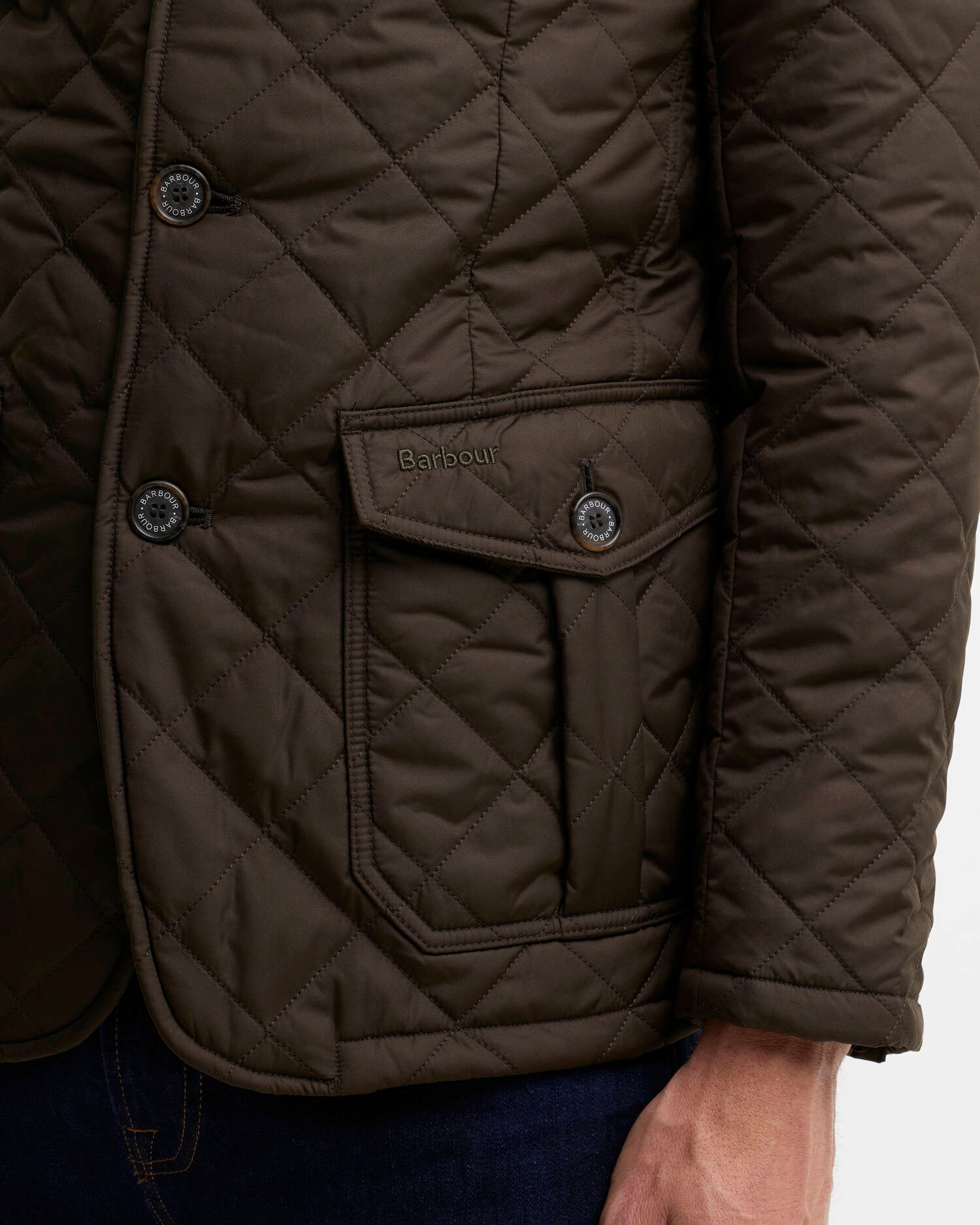 giacca trapuntata lutz LUTZ MQU0508 MQU OL51 BARBOUR 