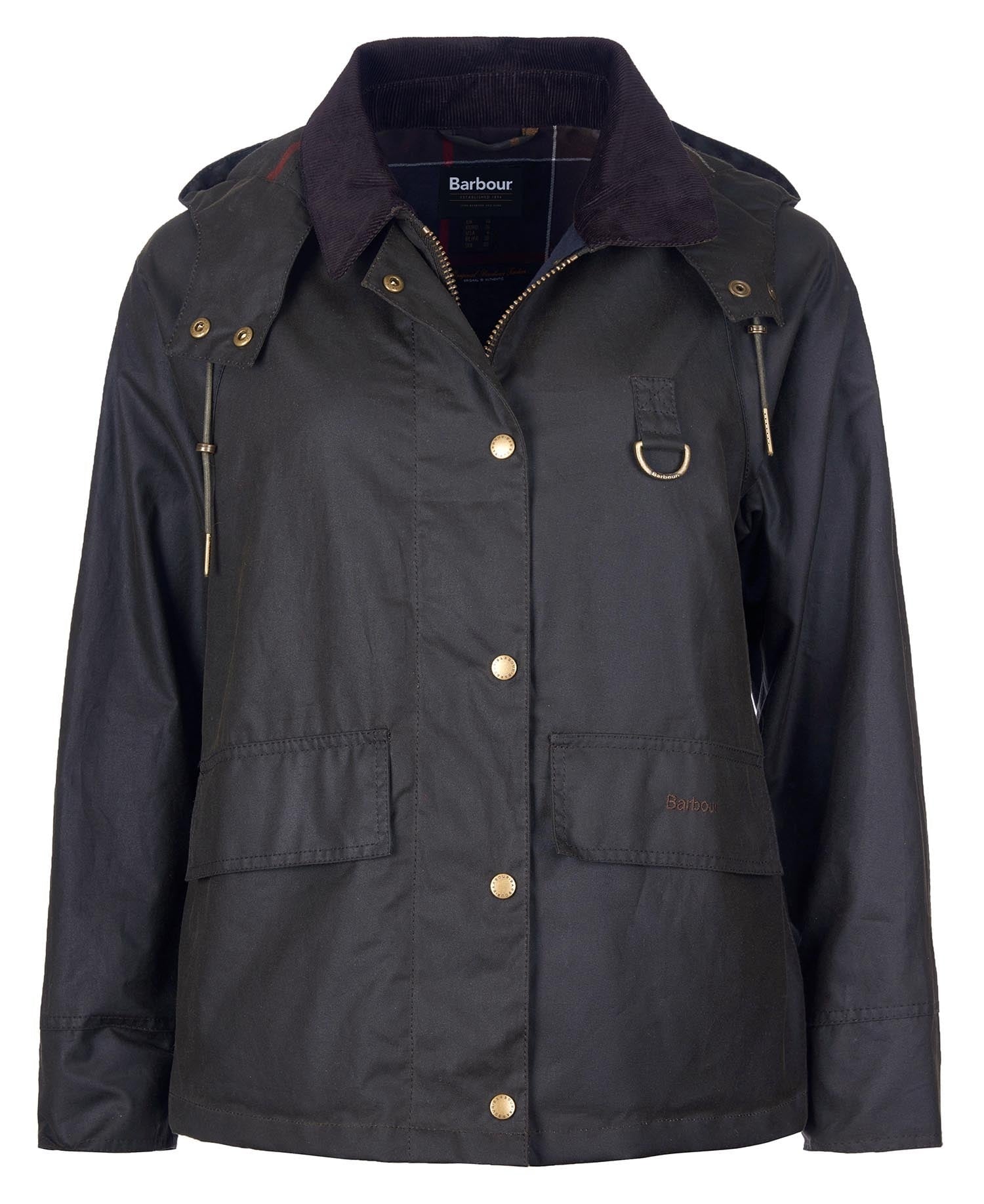 giacca in cotone cerato avon LWX1081 LWX OL71 BARBOUR 