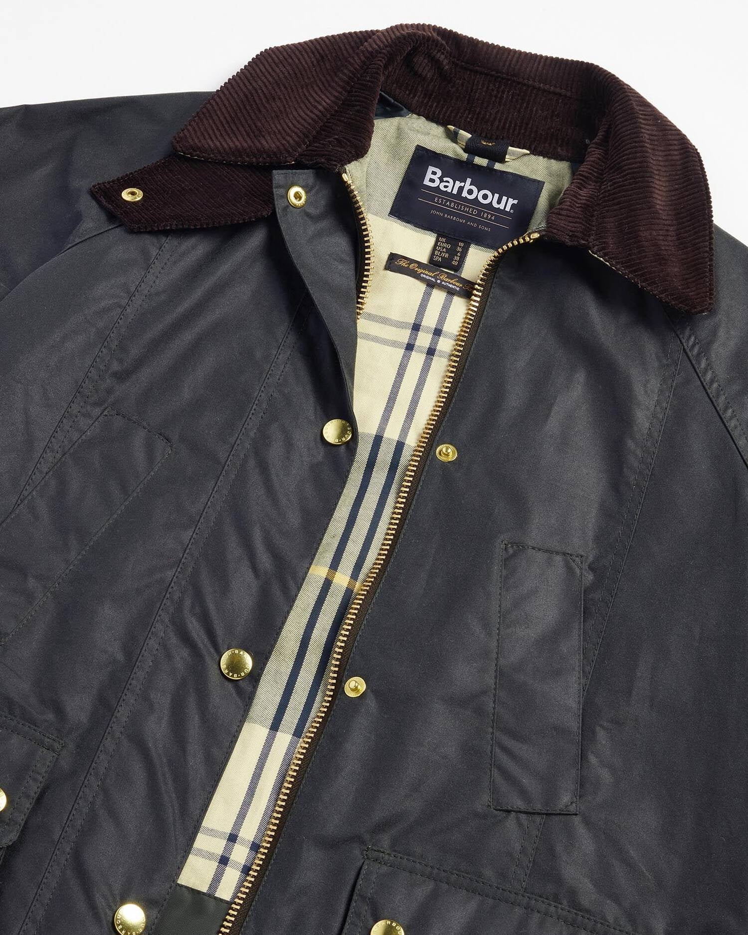 giacca cerata modern beadnell LWX1402 LWX SG51 BARBOUR 