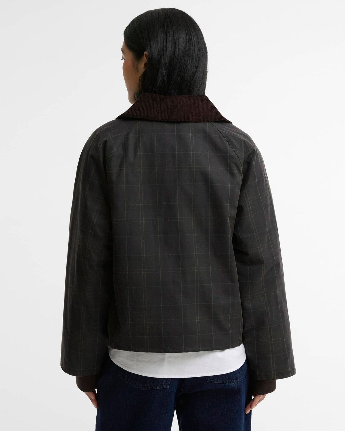 giacca cerata arlene con quadri LWX1567 LWX OL71 BARBOUR 