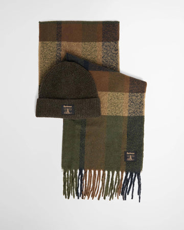 set regalo con sciarpa westerdale MGS0095 MGS OL71 BARBOUR 