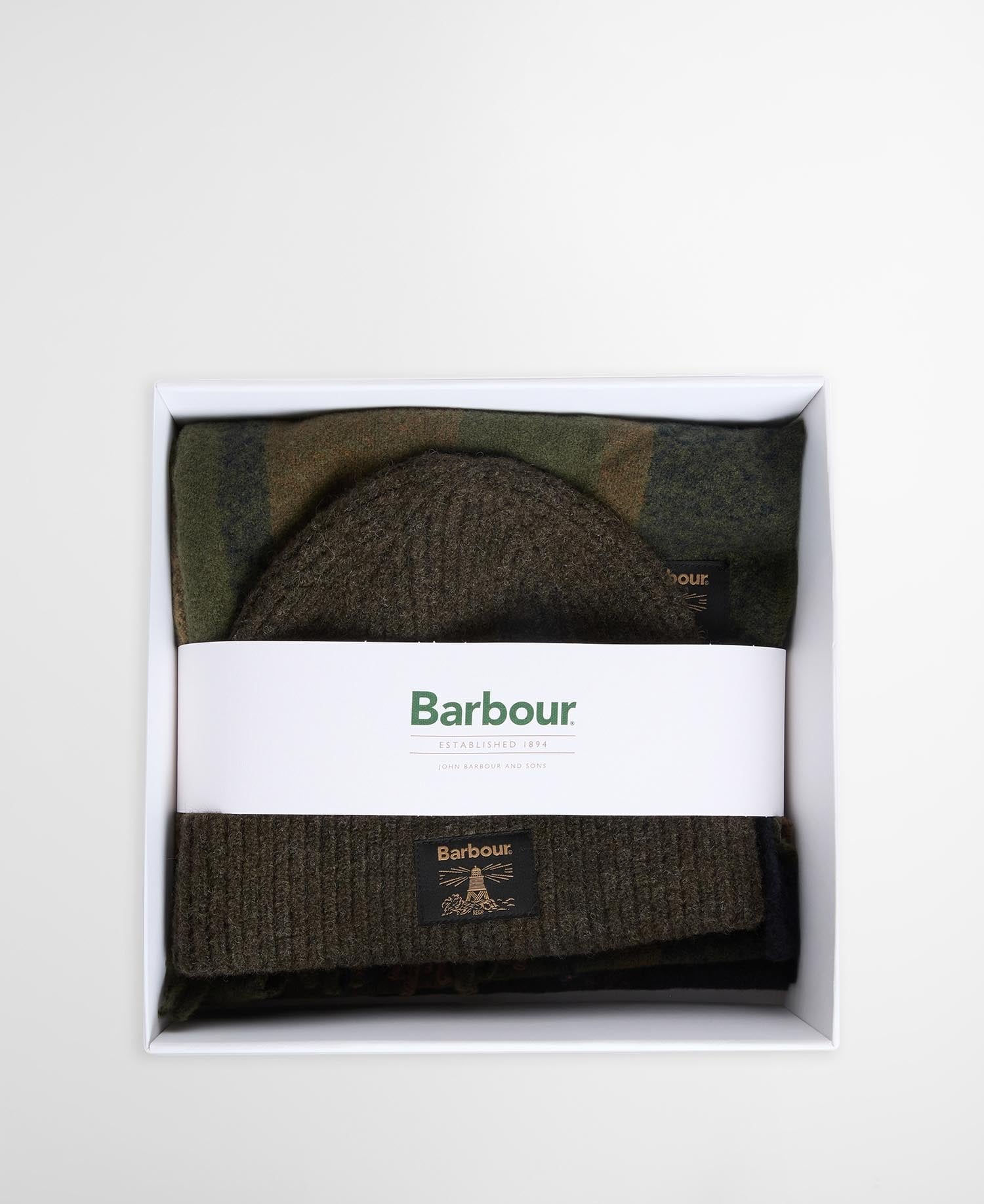 set regalo con sciarpa westerdale MGS0095 MGS OL71 BARBOUR 