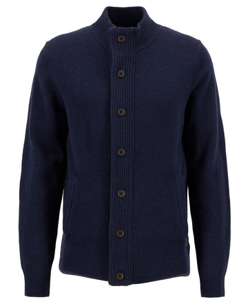 maglione con zip patch MKN0731 MKN NY91 BARBOUR 