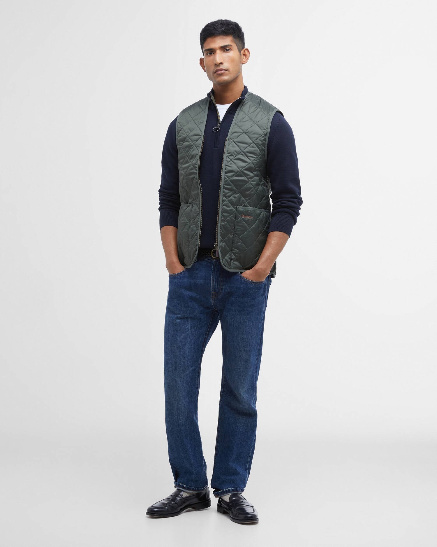 gilet trapuntato MLI0001 MLI GN92 BARBOUR 