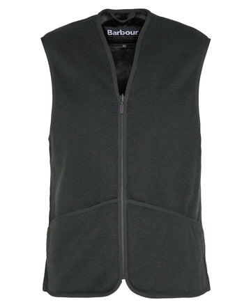 gilet in pile con cerniera MLI0004 MLI1 SG71 BARBOUR 