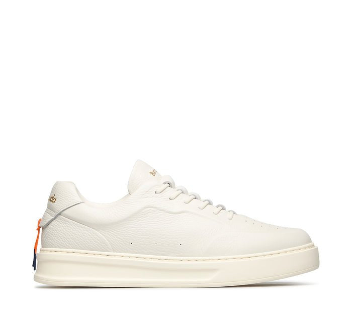 sneakers phoenix in pelle BU3510 V2898 BIANCO BARRACUDA 