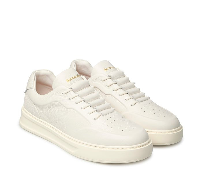 sneakers phoenix in pelle BU3510 V2898 BIANCO BARRACUDA 
