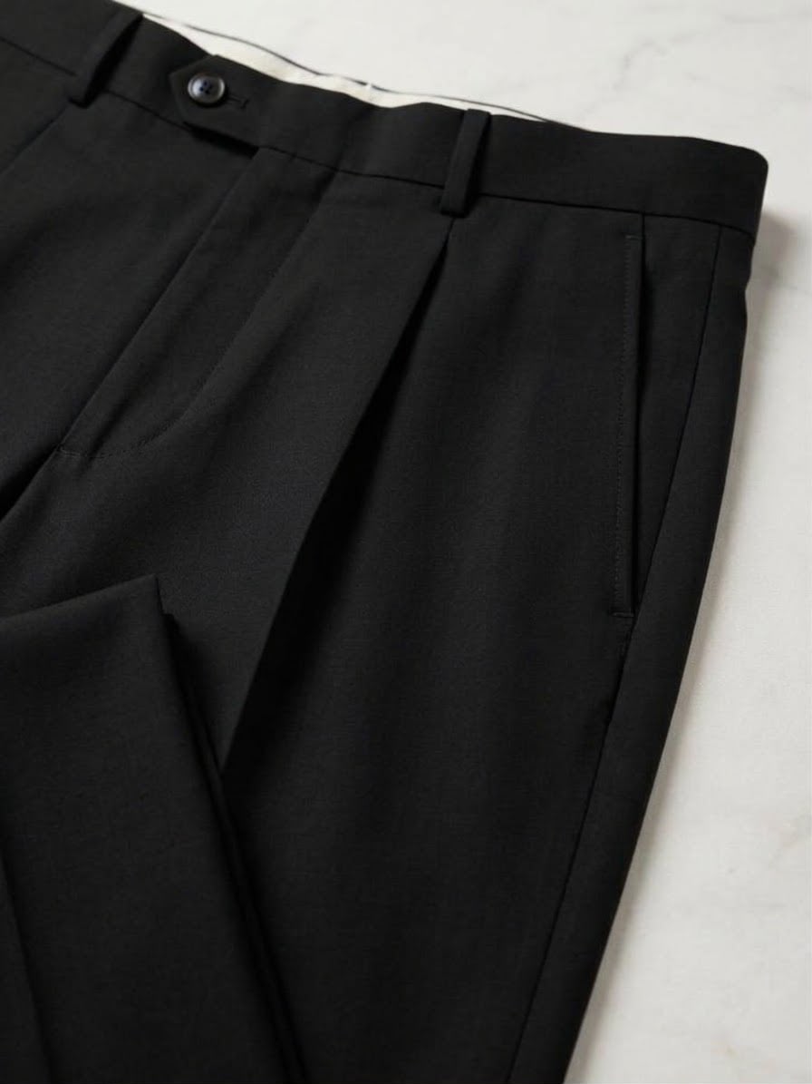 Pantalone lucano in lana LUCANOKISSPO1383X BLACK BERWICH 