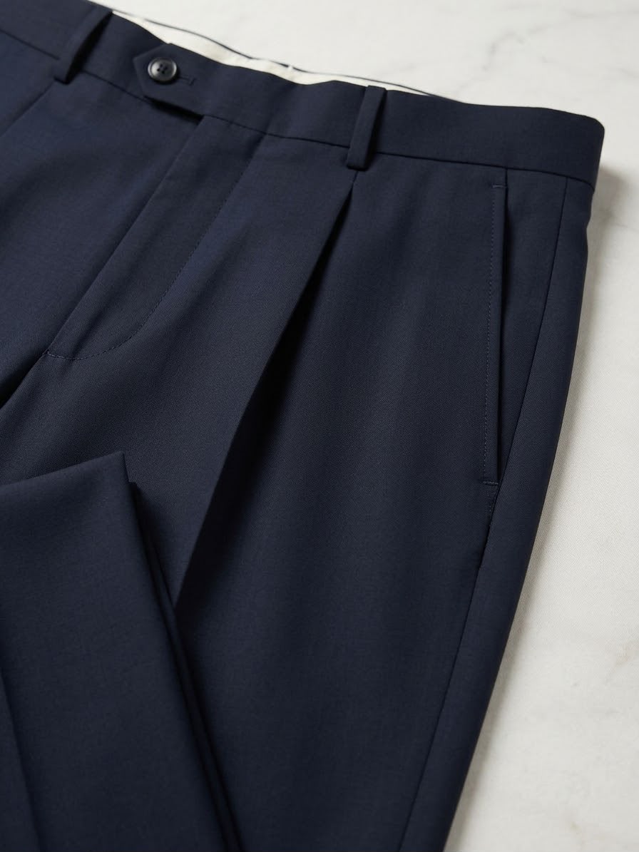 Pantalone lucano in lana LUCANOKISSPO1383X NAVY BERWICH 