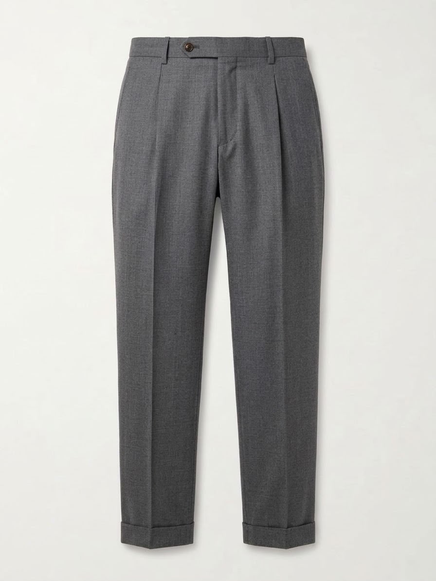 pantalone xretro in lana XRETROMX1478 GREY BERWICH 