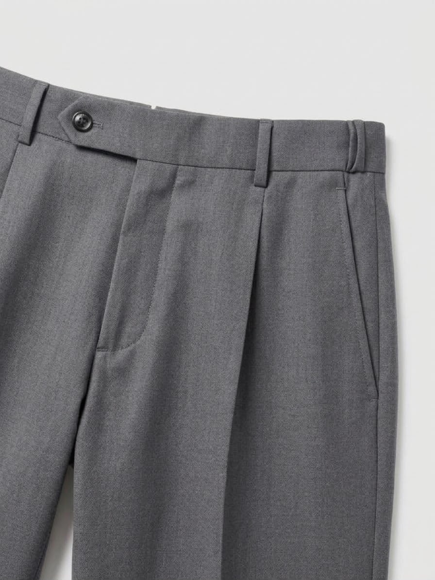 pantalone xretro in lana XRETROMX1478 GREY BERWICH 