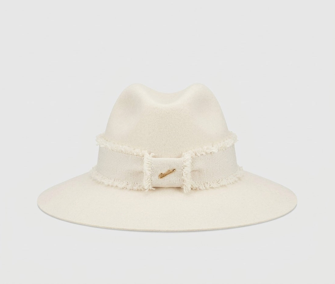 cappello claudette con spilla CLAUDETTE 450016 83A0 BORSALINO 