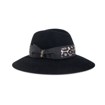 cappello caludette maculato CLAUDETTE 450019 02A1 BORSALINO 