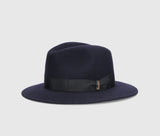 BORSALINO cappello macho in feltro lana Blu