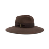 BORSALINO cappello sophie in feltro lana fine Marrone
