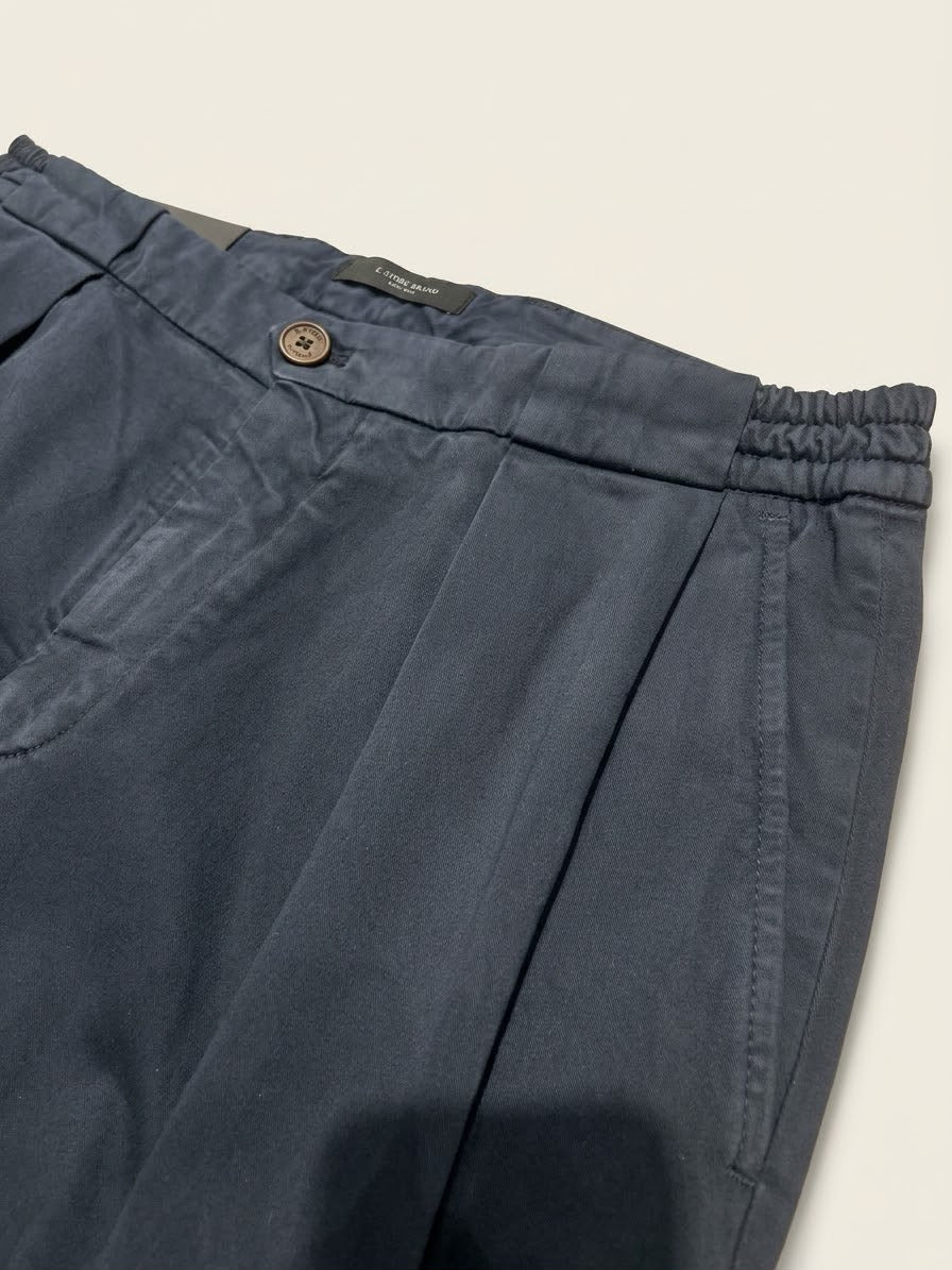pantalone portobello in cotone PORTOBELLO 00011 BRIGLIA 