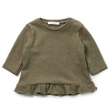 COCCODE' maglia in caldo cotone Verde kaki