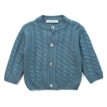 Cardigan a trecce C64649 CARTA DA ZUCCHERO COCCODE' 