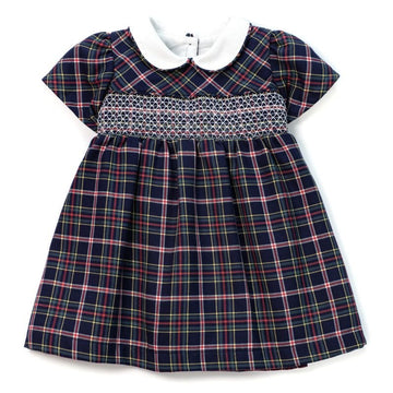 abito tartan C64908 TARTAN BLU COCCODE' 