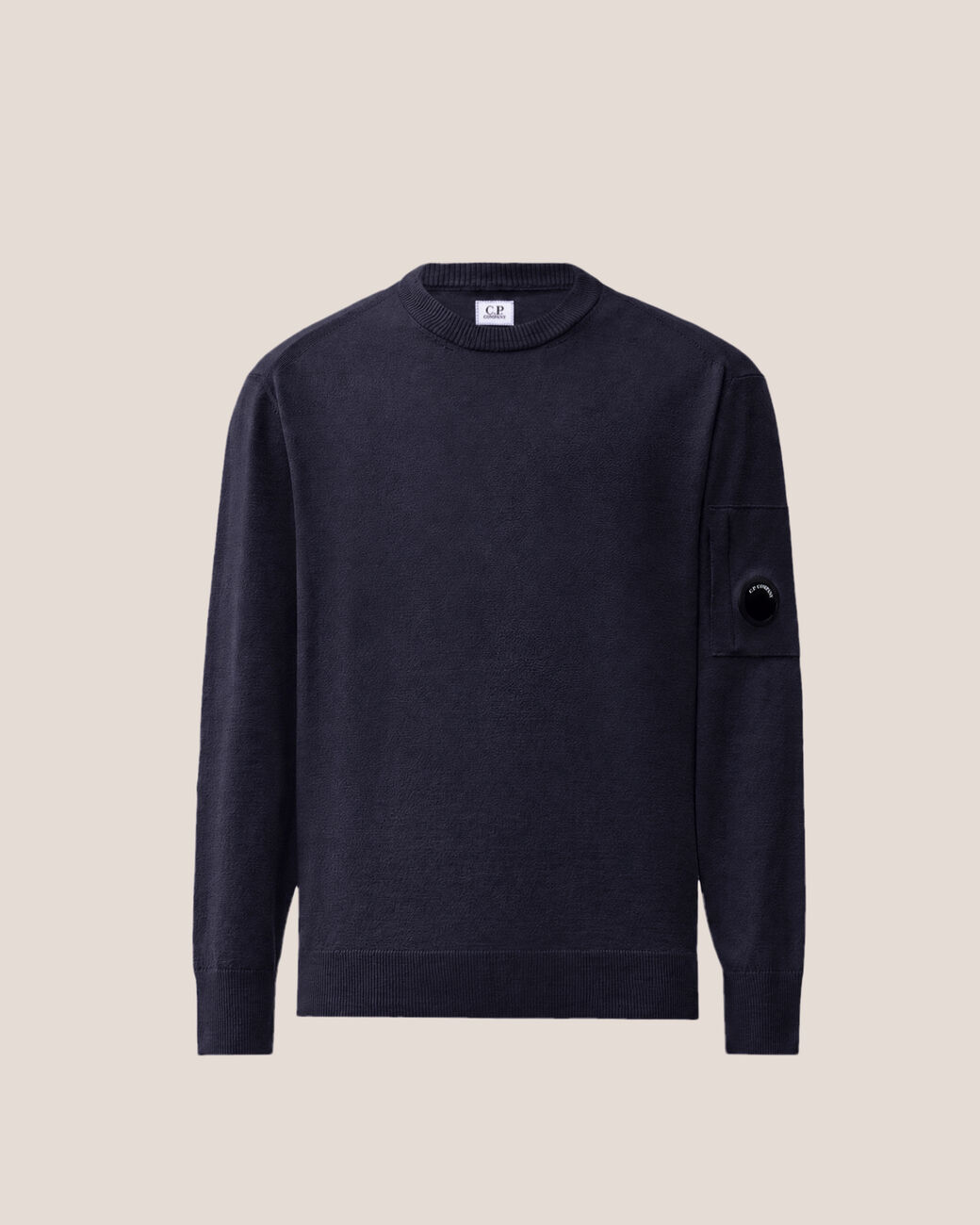 Maglione in lana merino extrafine 21CMKN069A 005528A 888 TOTAL ECLIPSE CP COMPANY 