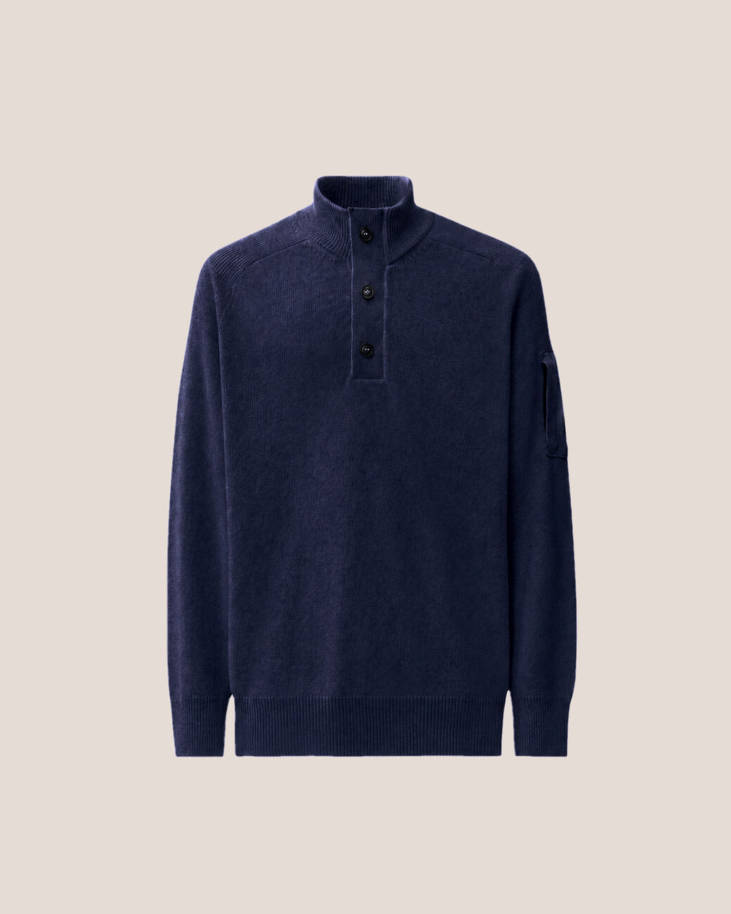 maglione con bottoni 21CMKN087A 110149A 888 TOTAL ECLIPSE CP COMPANY 