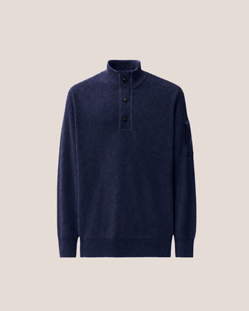 maglione con bottoni 21CMKN087A 110149A 888 TOTAL ECLIPSE CP COMPANY 